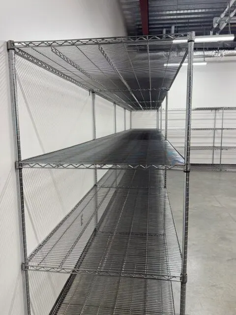 stainless steel shelving, durable shelving materials